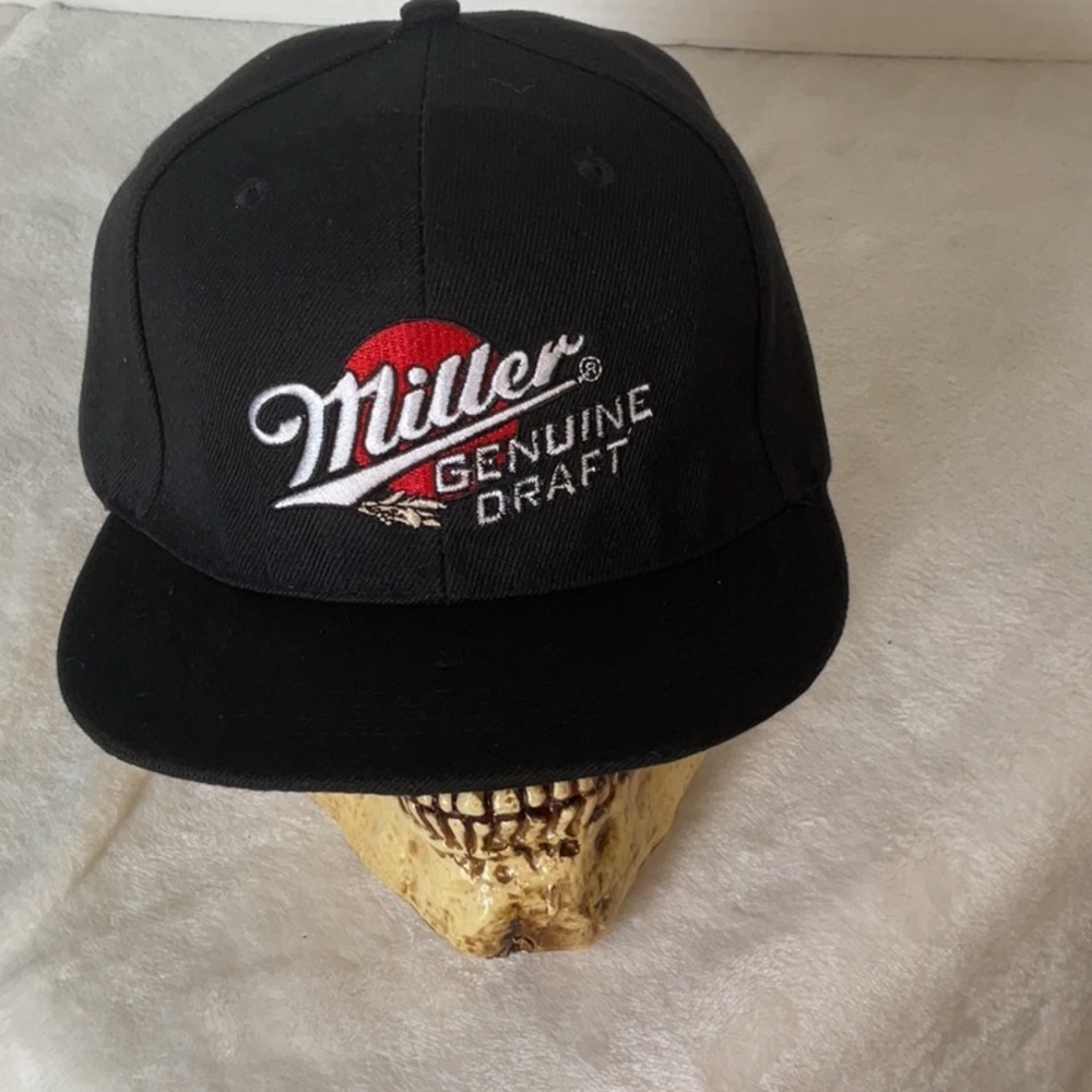 Black and Red Snapback Hat